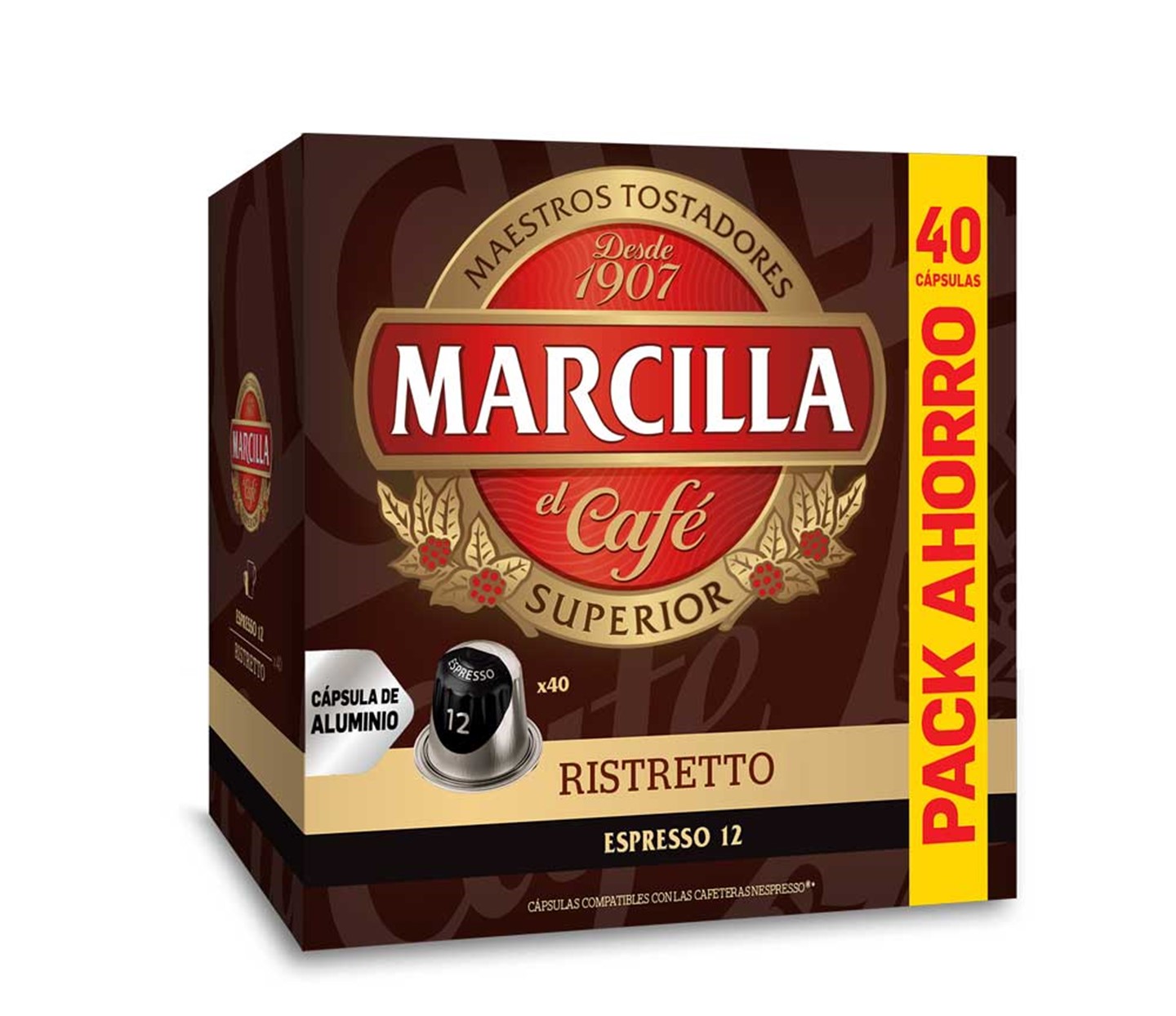 ▷ Chollo Pack x200 cápsulas de café L'Or Espresso Ristretto