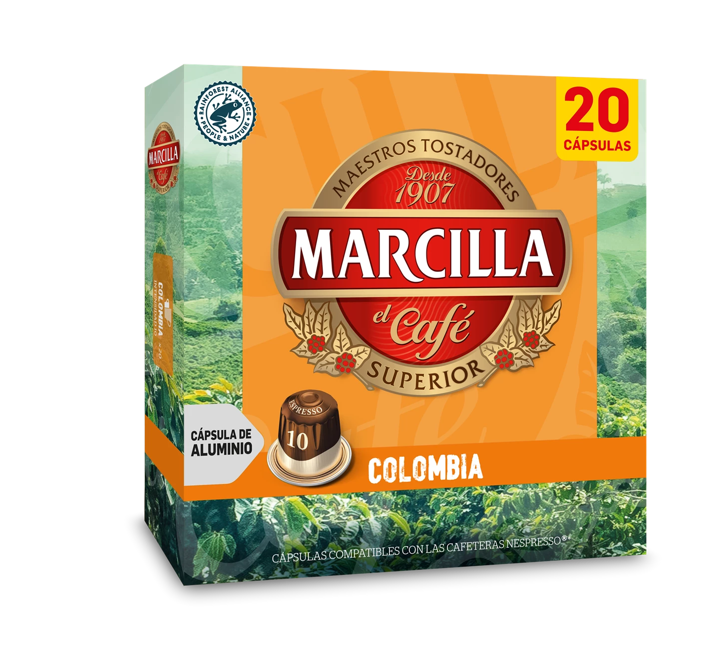 Cápsulas de café Marcilla, Disfruta ahora del mejor café